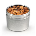 Round Window Tin - Honey Roasted Peanuts (Spot Color)